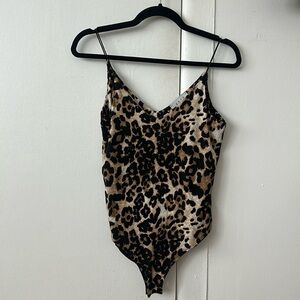 cheetah leopard print body suit